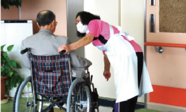 トイレ介助の様子
